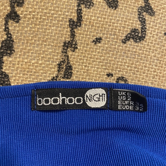 Boohoo blue bodycon dress - Picture 5 of 5
